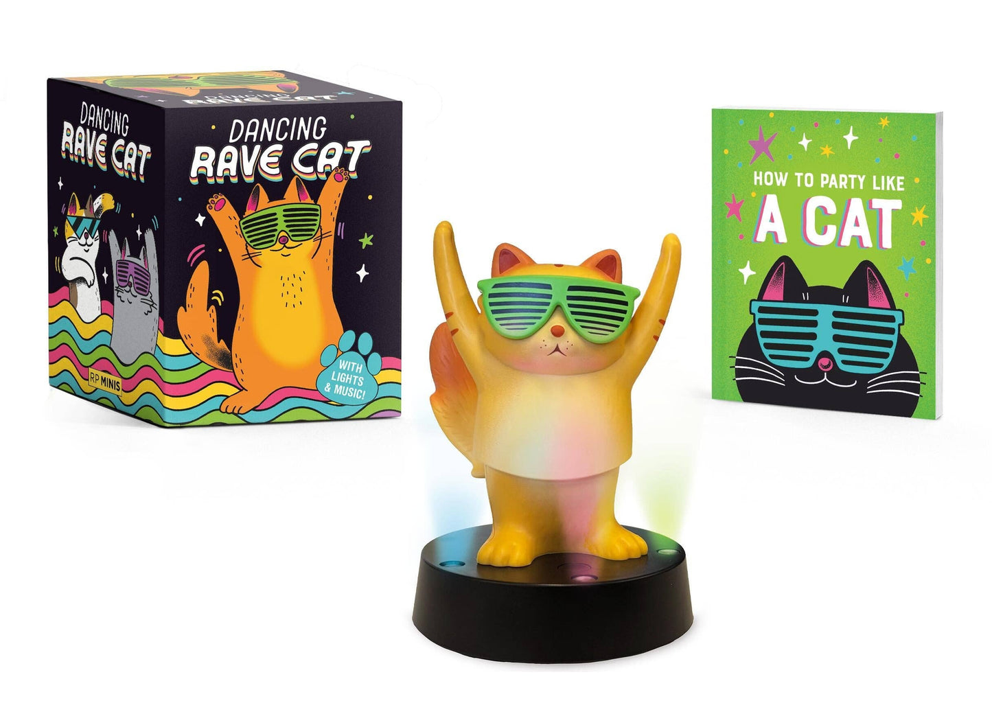Dancing Rave Cat