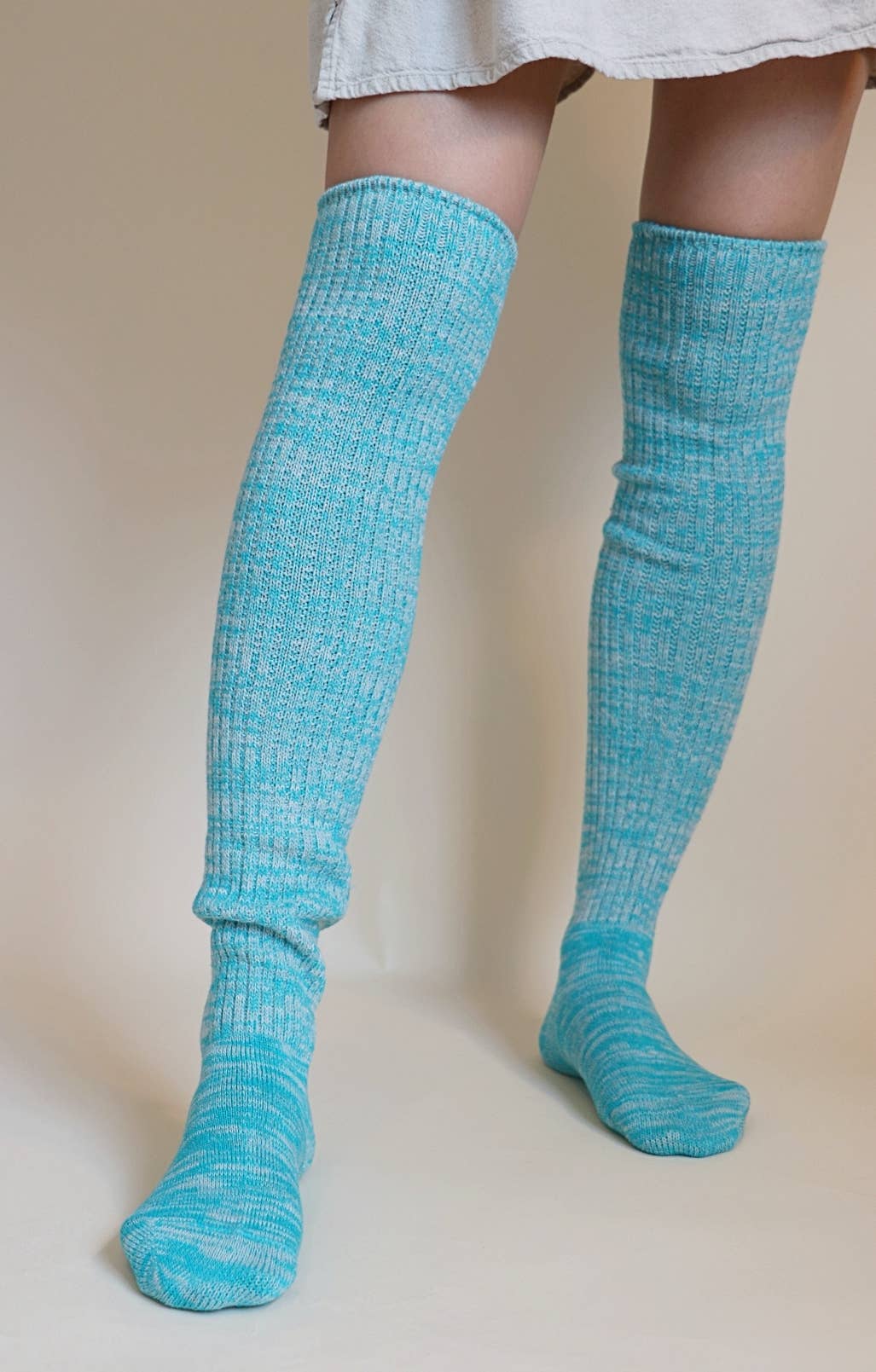 Lounge Scrunchy Over the Knee Socks - Wool Blend