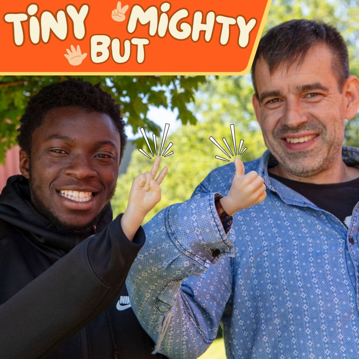 Tiny Hands on Sticks Prank - Gag Prank Gift for Adults