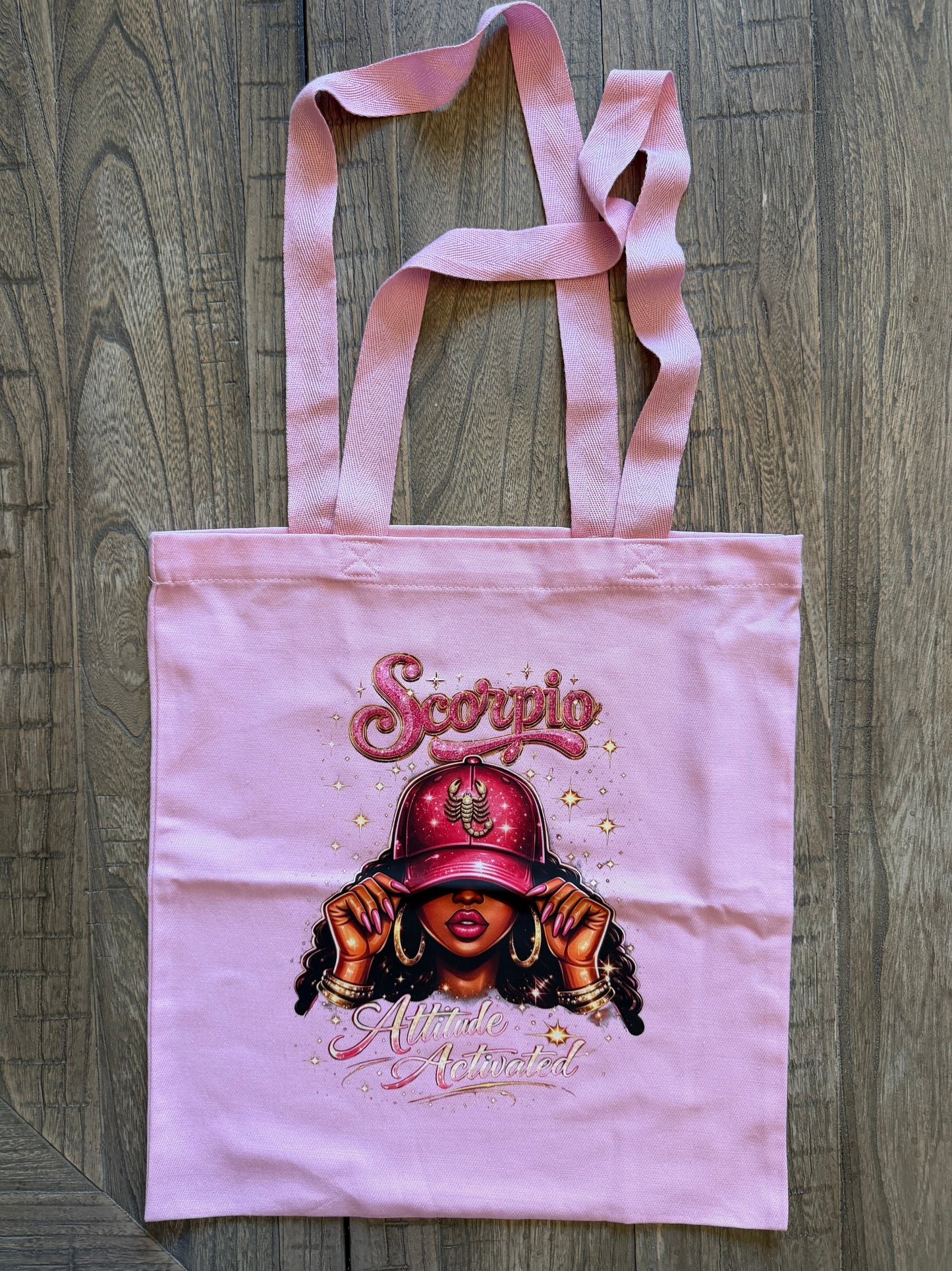 Scorpio Attitude Activated Tote Bag