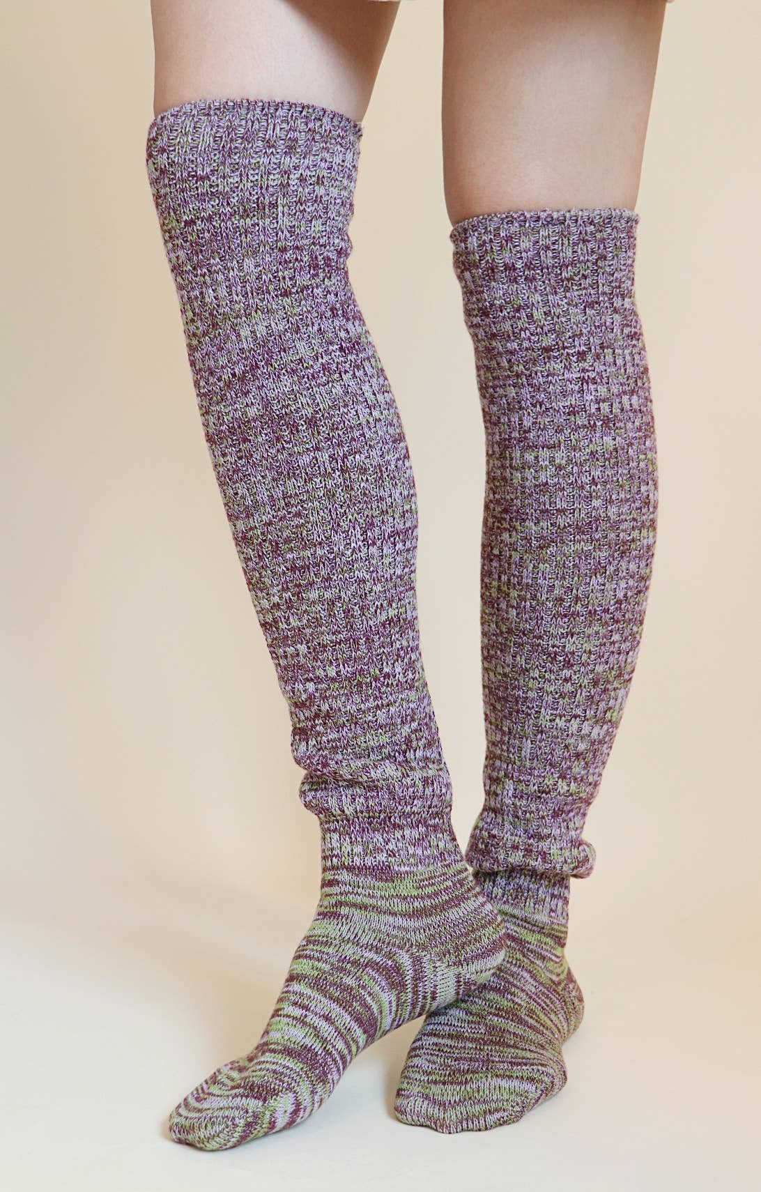 Lounge Scrunchy Over the Knee Socks - Wool Blend