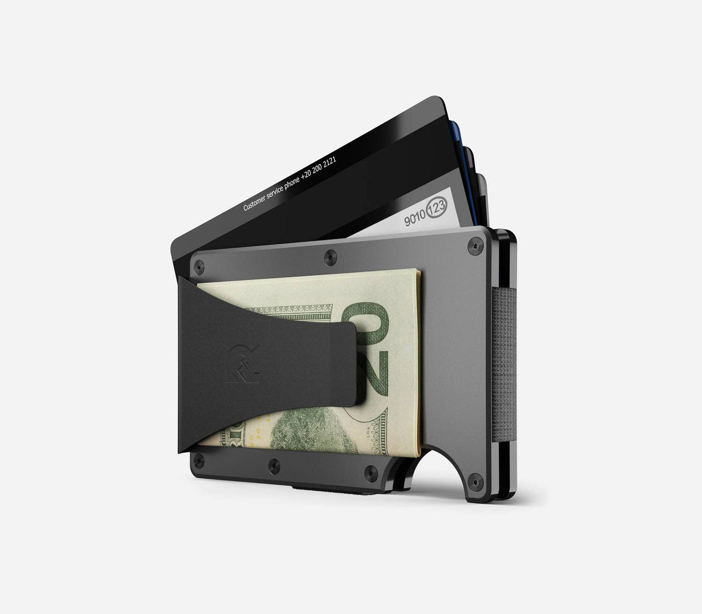 Ridge Wallet - Gunmetal Titanium
