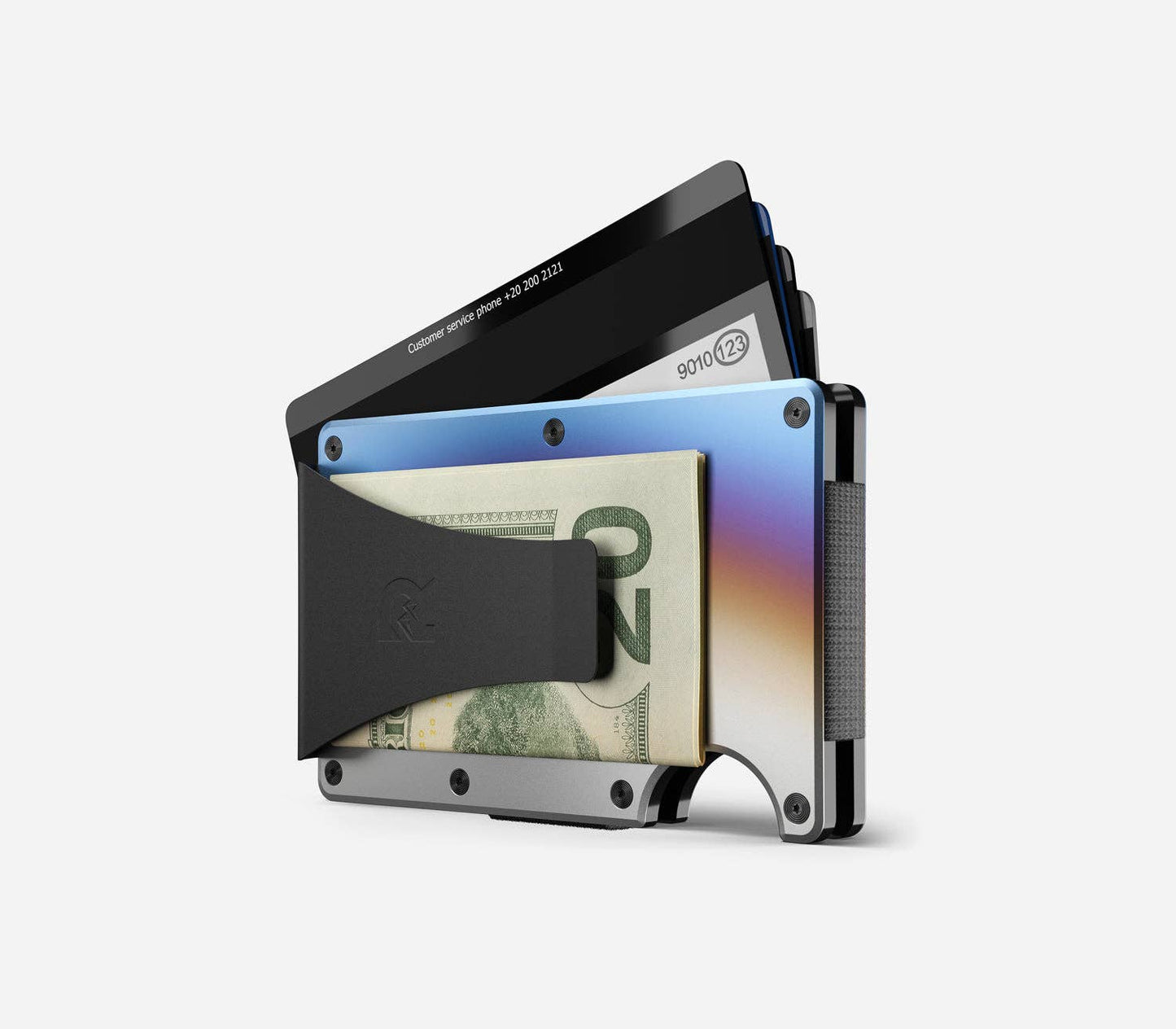 Ridge Wallet - Burnt Titanium