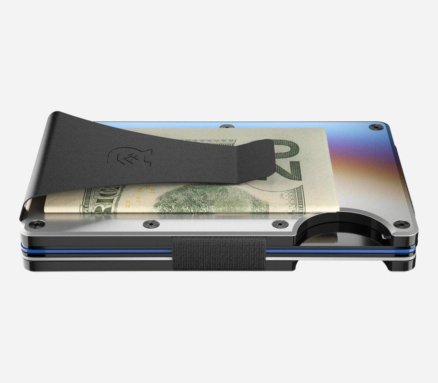 Ridge Wallet - Burnt Titanium