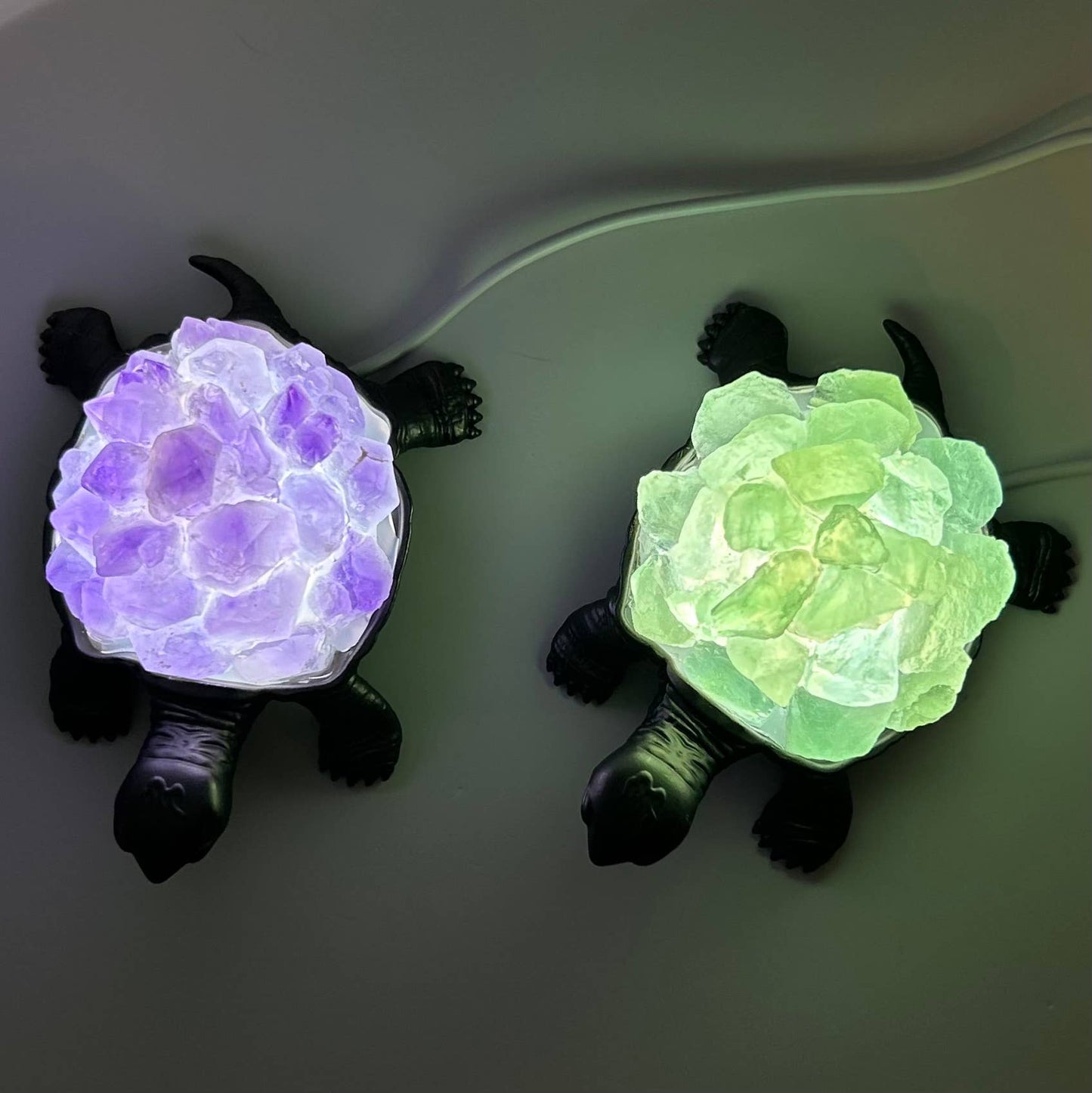 Turtle Gemstone Night Light