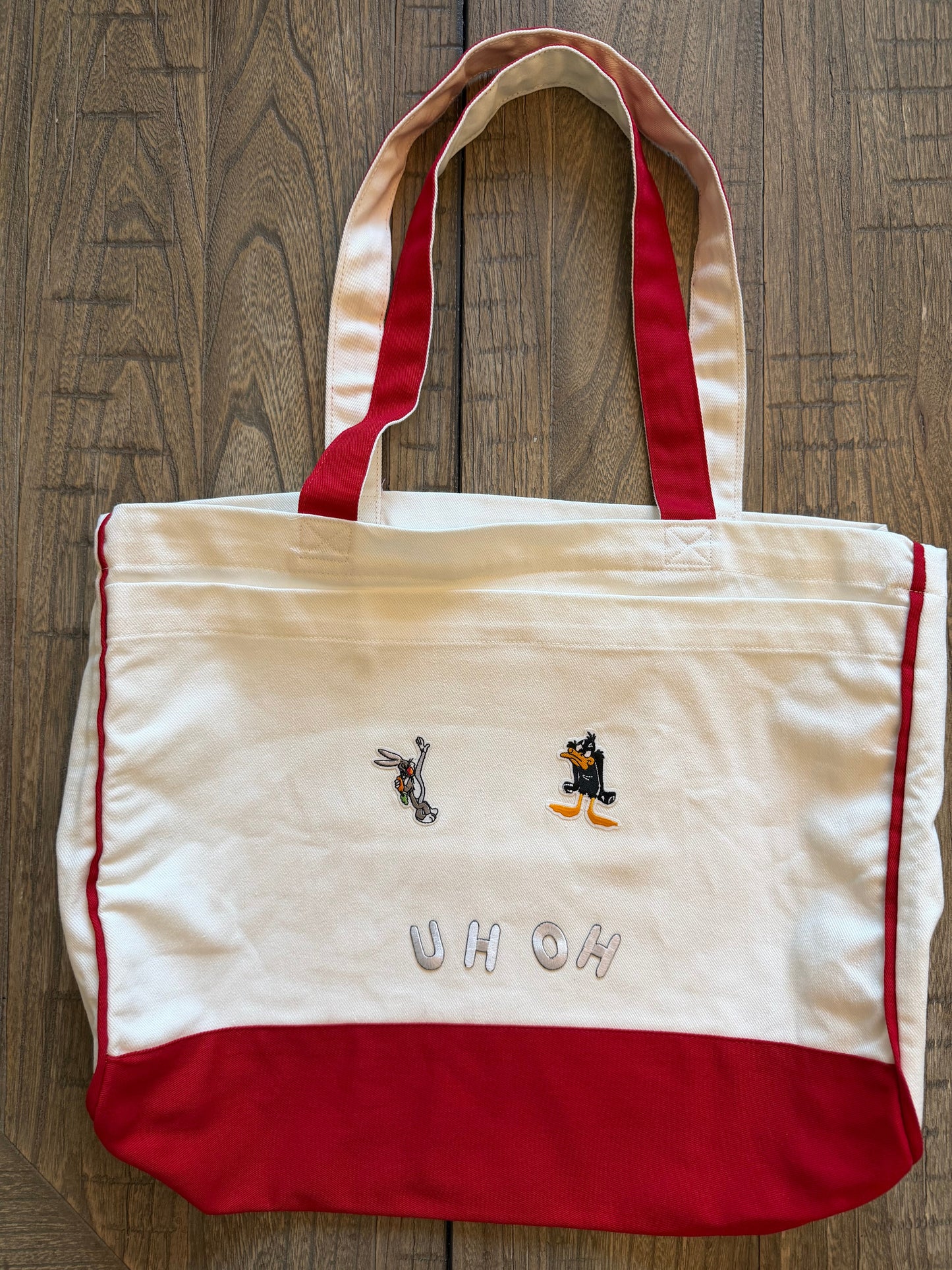 Uh Oh Looney Tunes Tote Bag