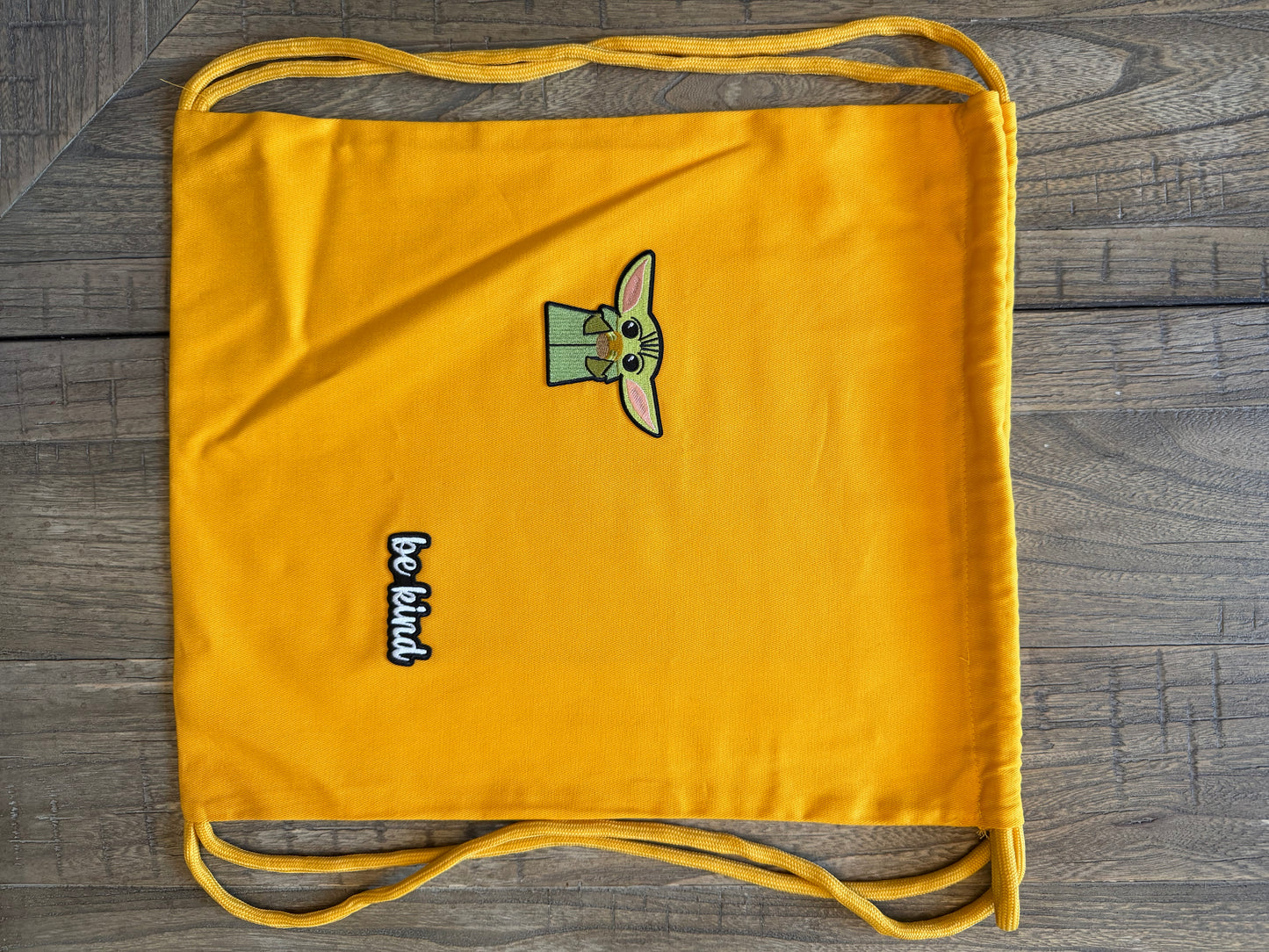 Grogu Be Kind Drawstring Backpack