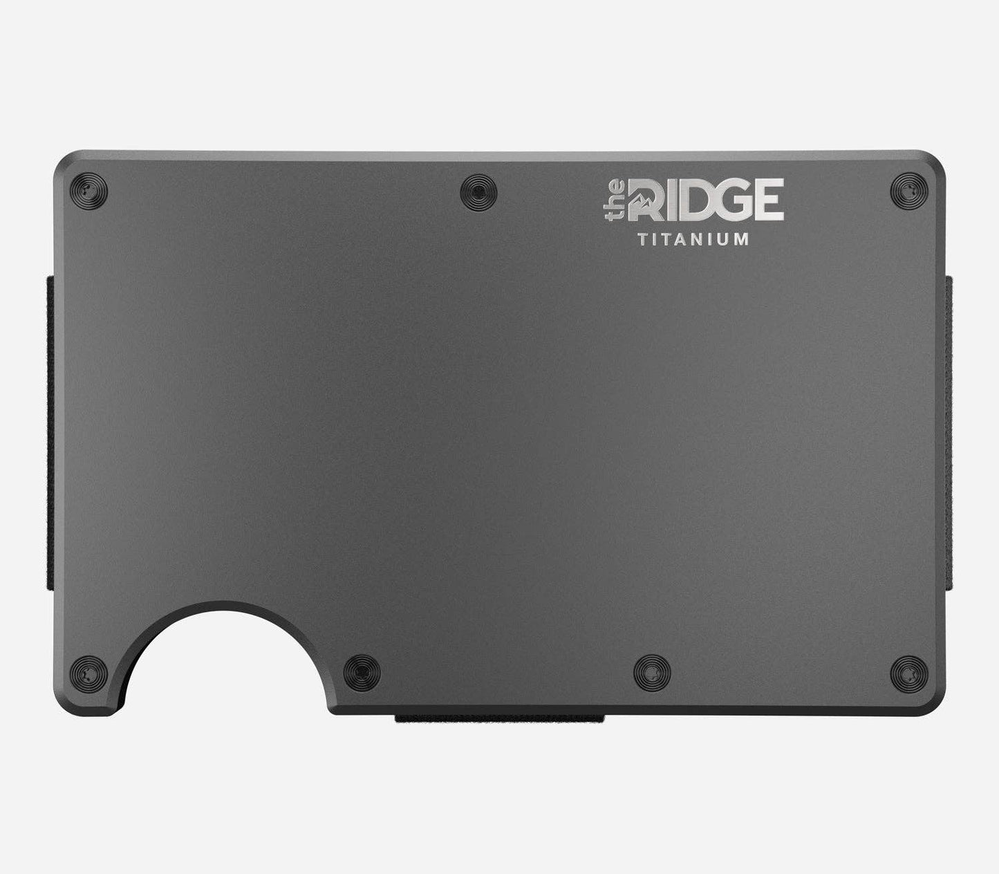 Ridge Wallet - Gunmetal Titanium
