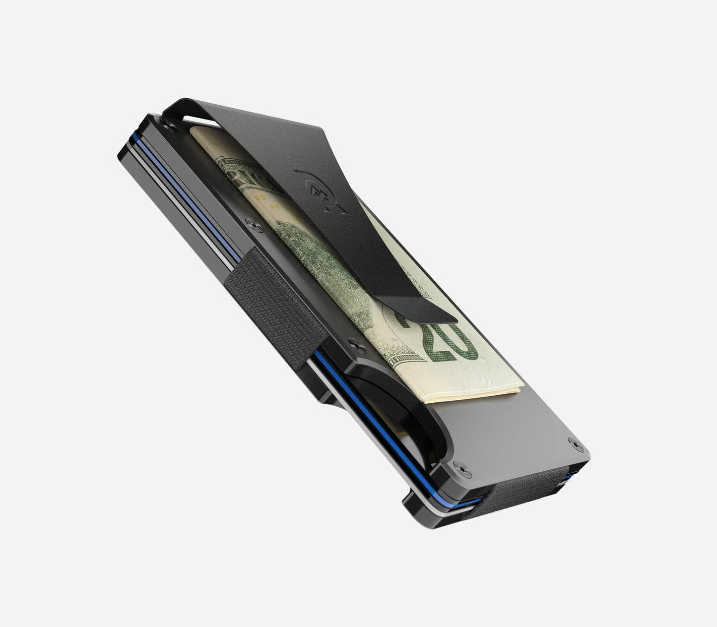 Ridge Wallet - Gunmetal Titanium
