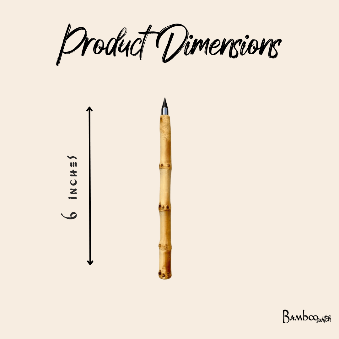 Bamboo Root Pencil | Never Ending