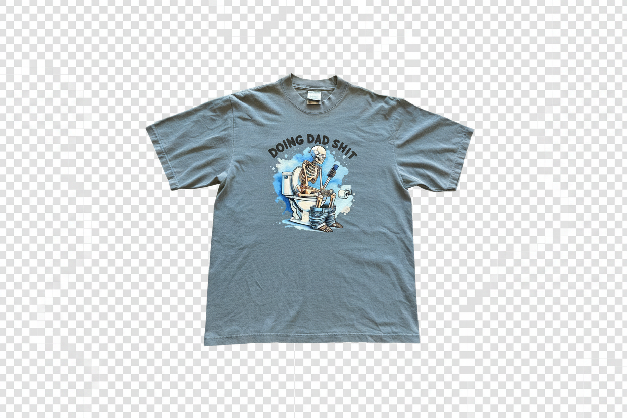 Doing Dad Shit Shirt - Studio White