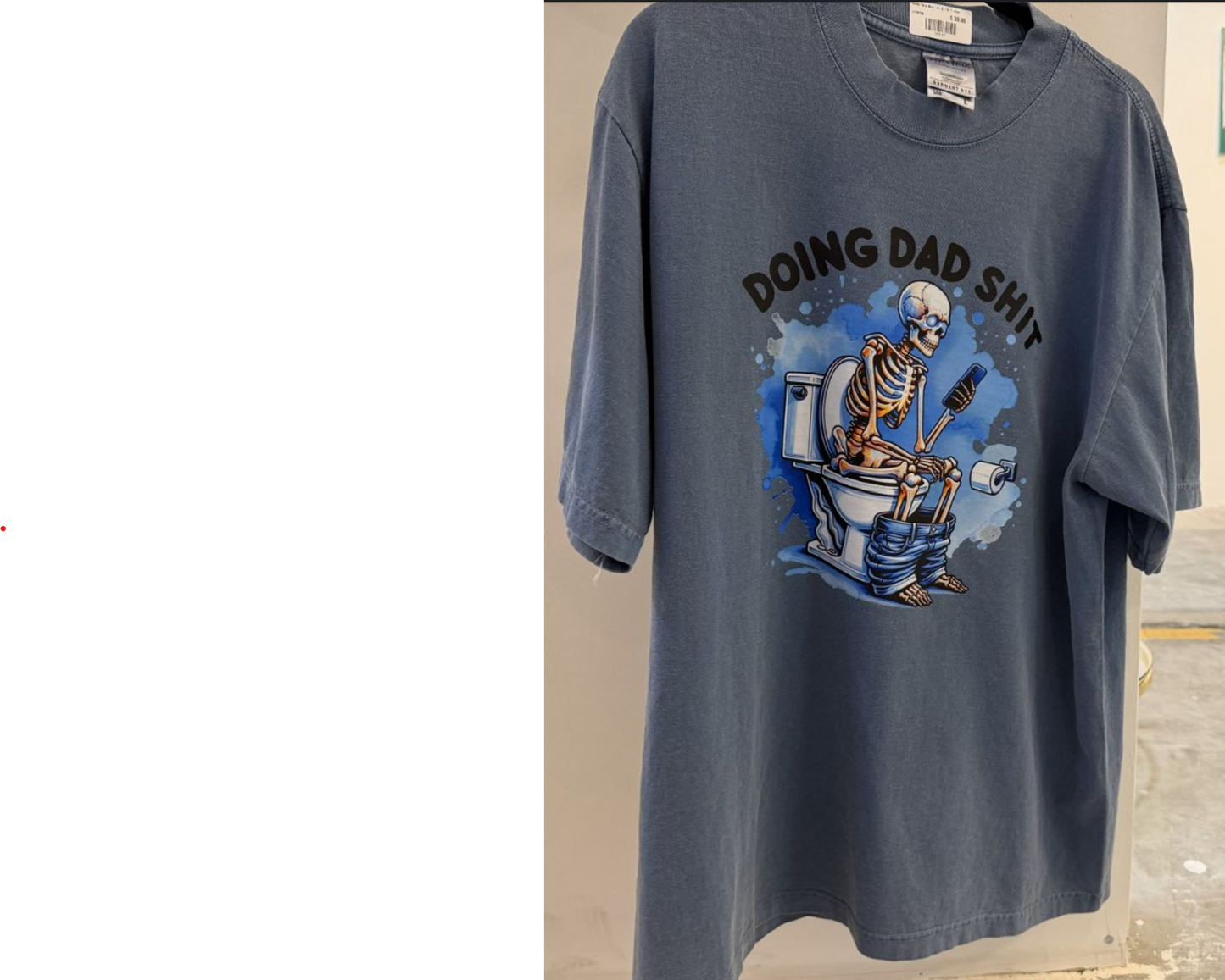 Doing Dad Thing Blue T-Shirt