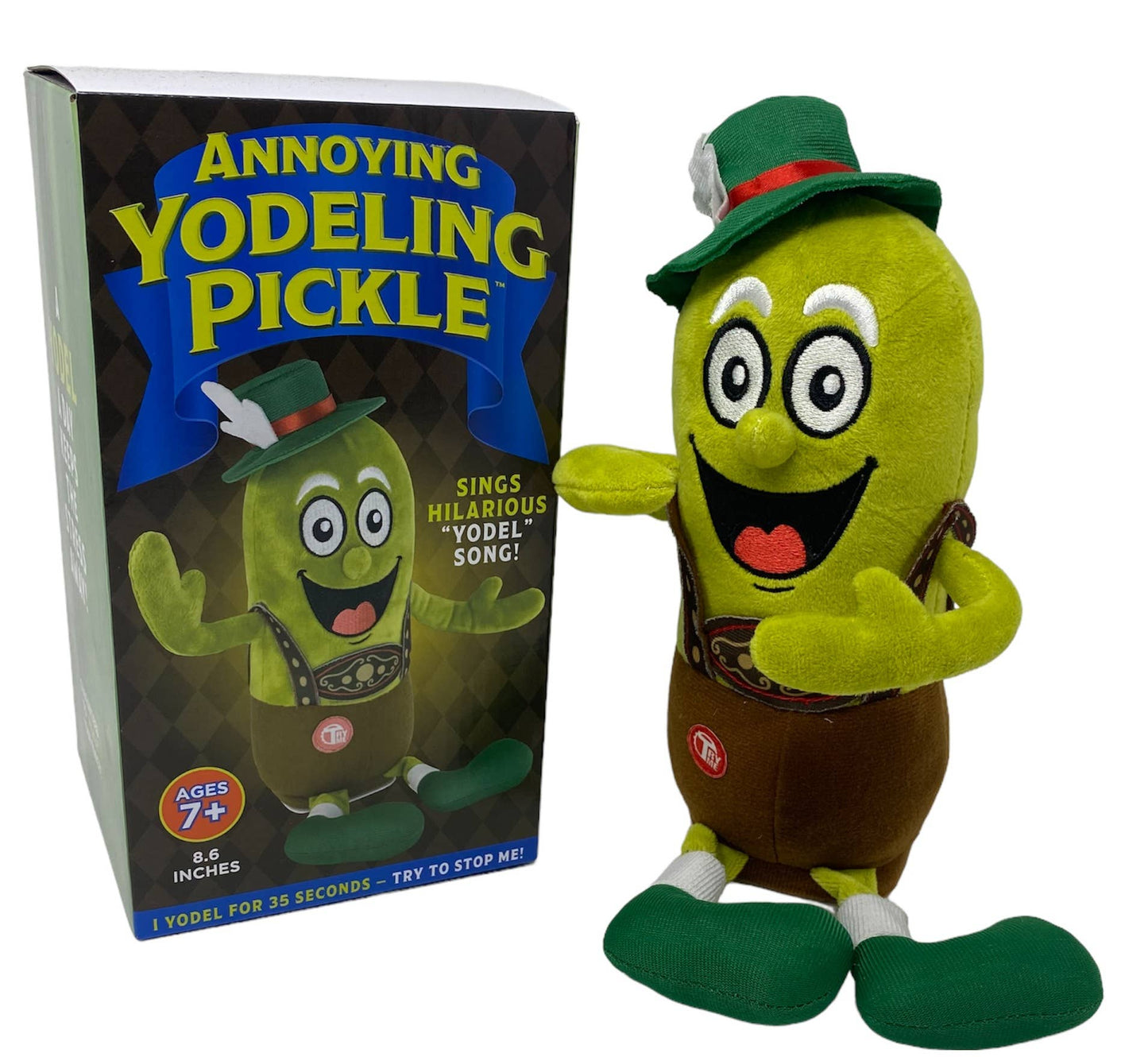 Yodeling Pickle Plush Desk TopToy-Stress Reliever