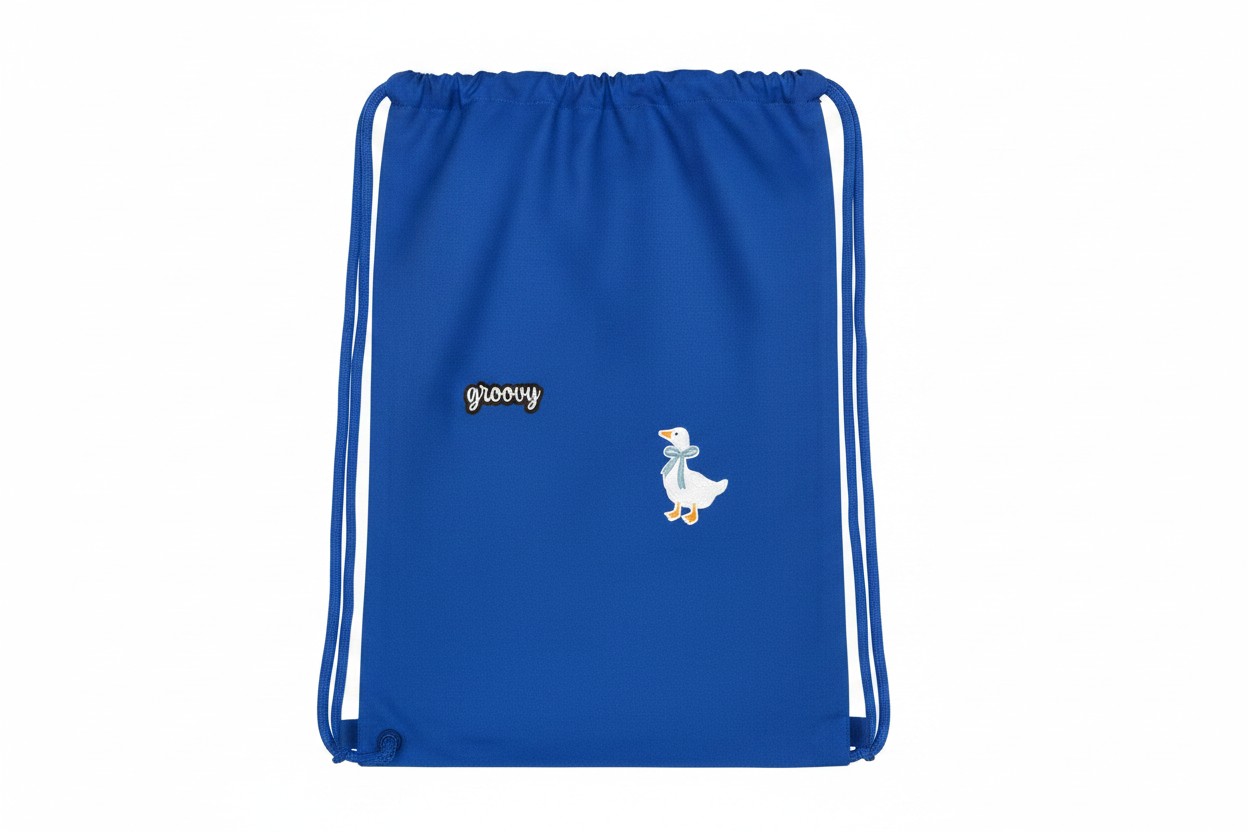 Groovy Duck Backpack Smoothed Studio Shot