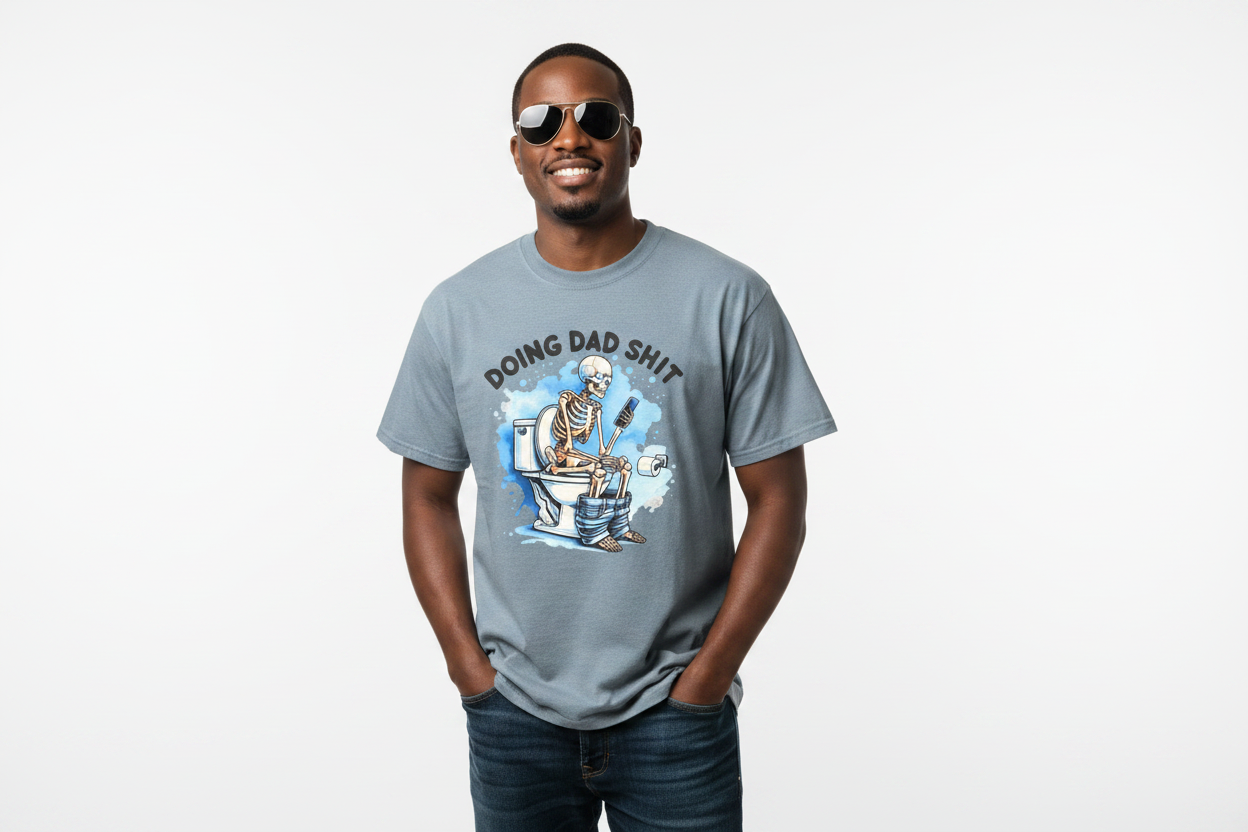 Jamaican Male Model - Doing Dad Shit Shirt