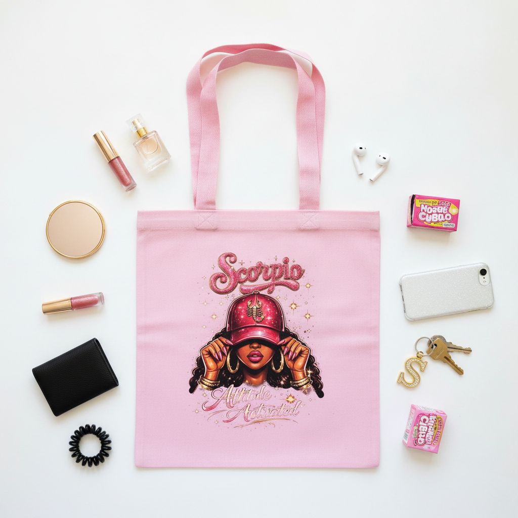 Scorpio Attitude Activated Tote Bag with Everyday Essentials