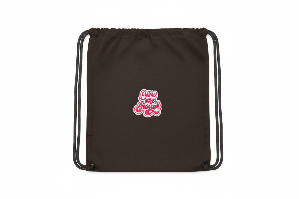 You Are Enough Backpack Smoothed Studio Shot
